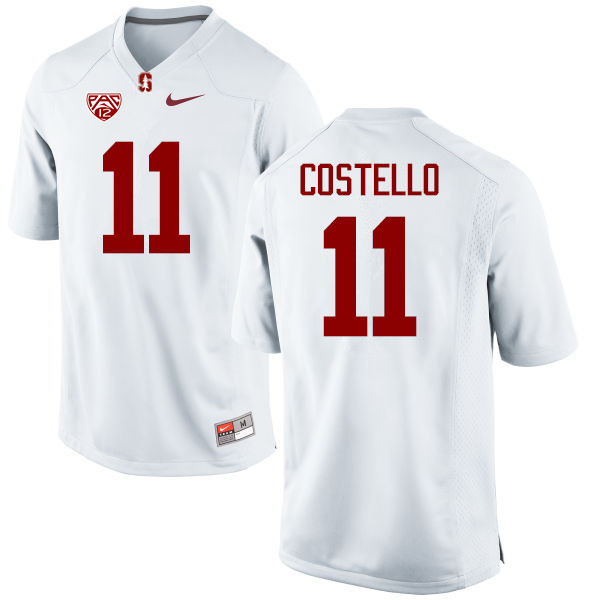 Men Stanford Cardinal #11 K.J. Costello College Football Jerseys Sale-White - Click Image to Close